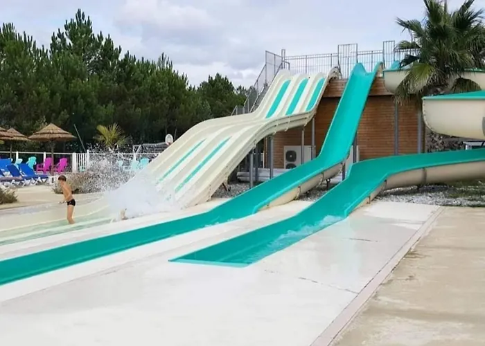 Les Dunes De Contis 4 Etoiles A St Julien En Born Emplacement 490 3ch 1sdb 6 Personnes Lejlighed Saint-Julien-en-Born